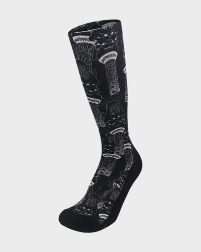 Lunar Crew Socks - Black