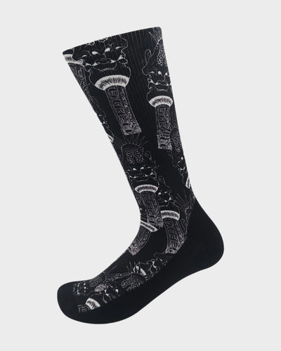 Lunar Crew Socks - Black
