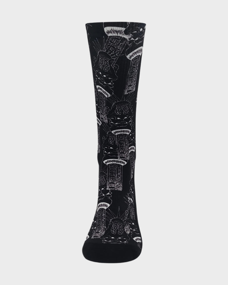 Lunar Crew Socks - Black
