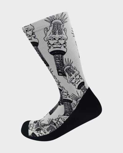 Lunar Crew Socks - White