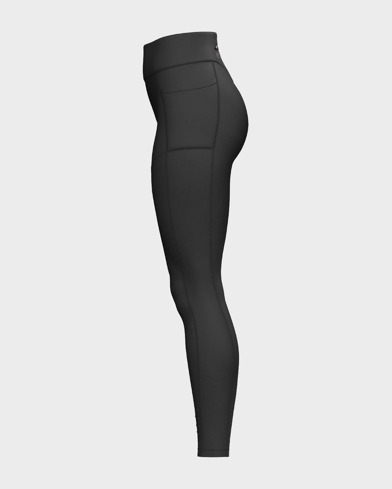 Nebula High Waisted Functional Leggings - Obsidian & Nova