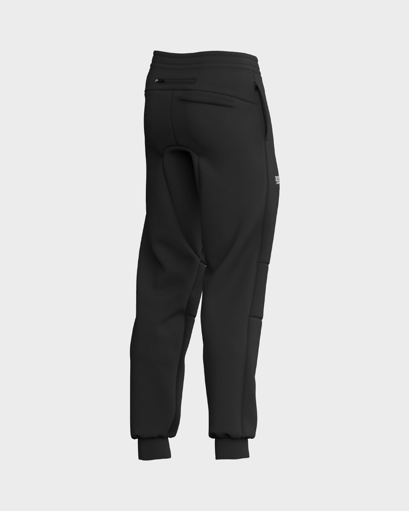 Comet Panelled Joggers - Obsidian & Ghost White