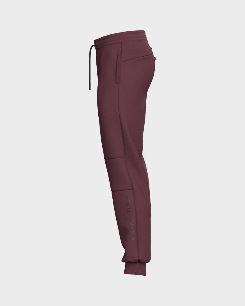 Comet Panelled Joggers - Martian Red