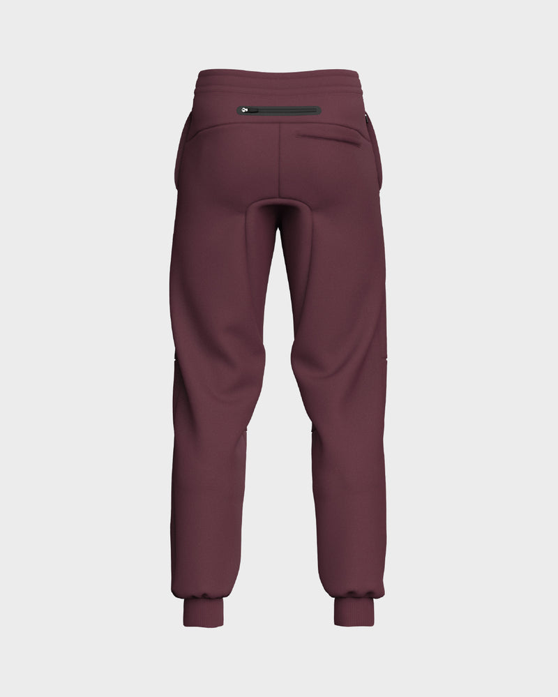 Comet Panelled Joggers - Martian Red