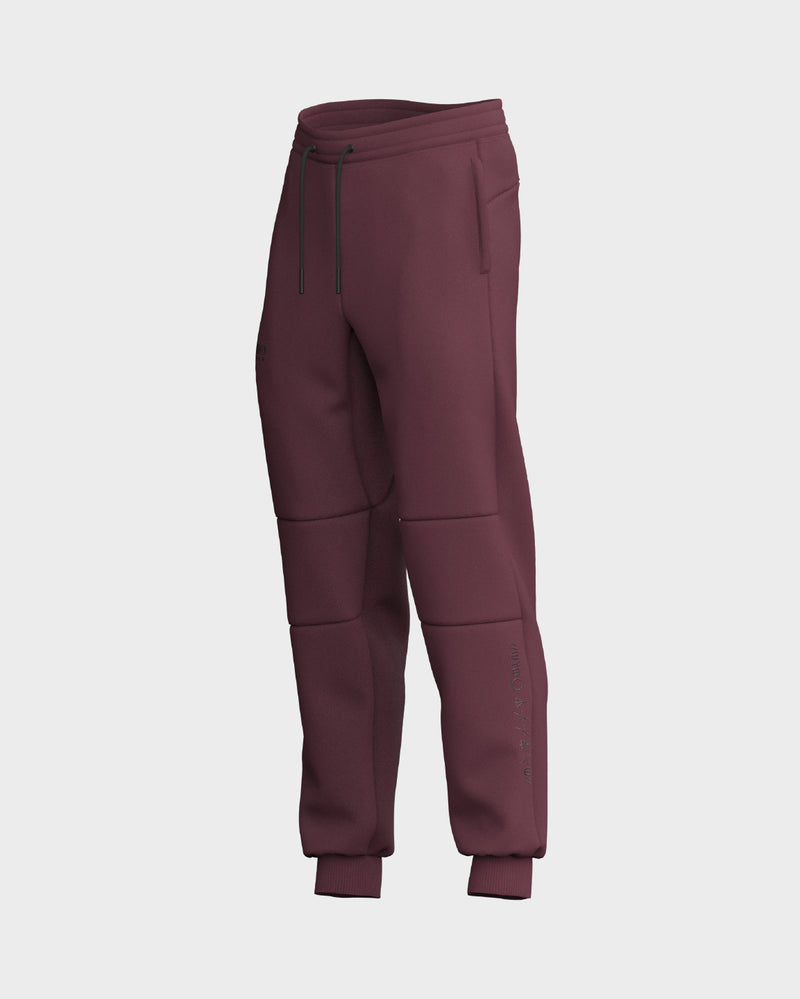 Comet Panelled Joggers - Martian Red