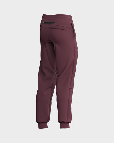 Comet Panelled Joggers - Martian Red